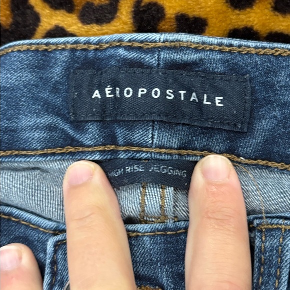 Aeropostale Women's Skinny Jeans in Light Blue - Picture 4 of 5